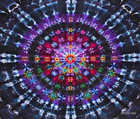 psychedelic tie dye  amelrose redbubble