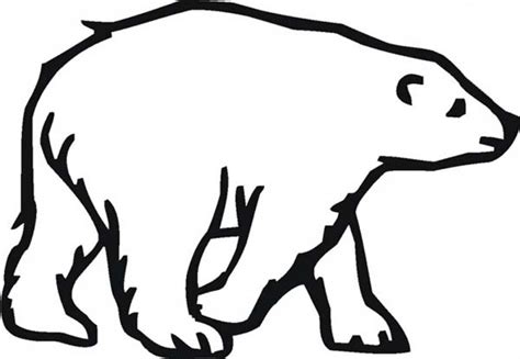 easy printable polar bear coloring pages  children laxx