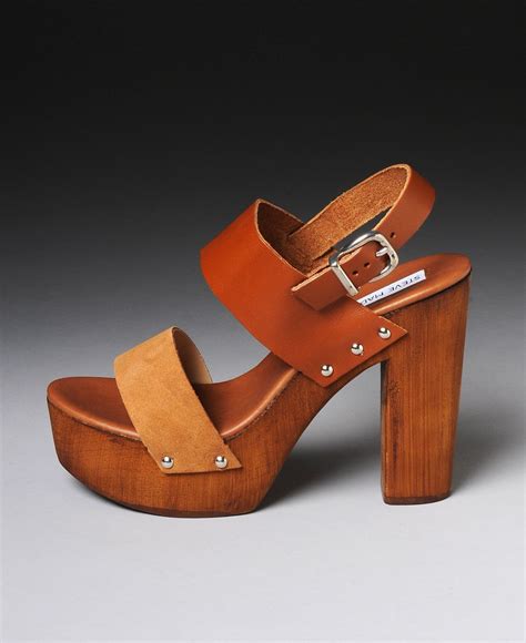 steve madden oaklee wooden platform sandals heels shoes crazy shoes