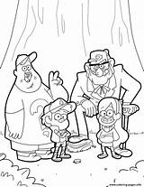 Gravity Falls Coloring Pages Print Dipper Printable Soos Kids Wendy Disney Stan Hello Drawing Fall Largest Color Dessin Characters Drawings sketch template