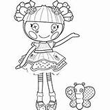 Lalaloopsy Coloring Pages Doll Momjunction Print Printables Toddler Will sketch template