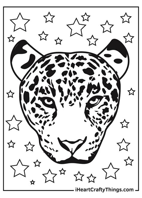 leopards coloring pages updated