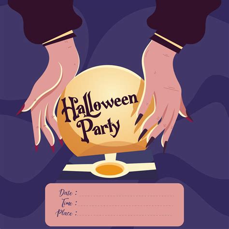 printable halloween themed birthday party invitations