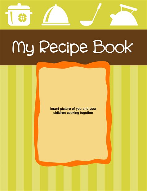 images  recipe book cover printable recipe book dividers