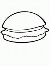 Hamburger Junk Yellowimages sketch template
