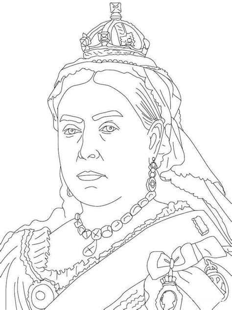 queen coloring pages  printable queen coloring pages