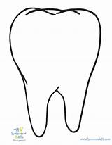Tooth Sad Happy Colouring Pages Colour sketch template