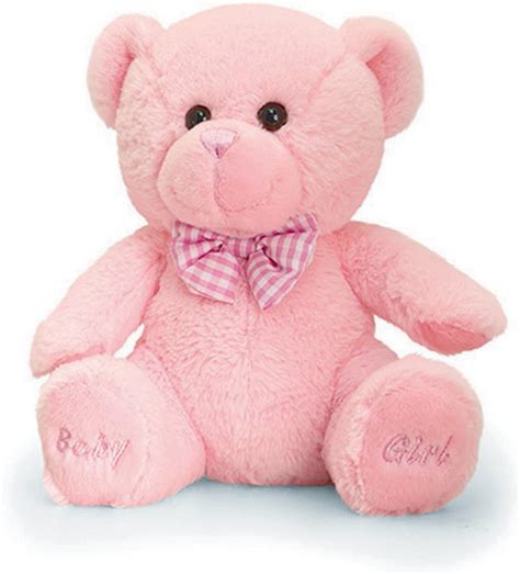 amazoncom keel toys baby girl teddy bear plush toy  size pink