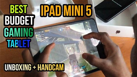 unboxing   ipad mini  handcam  gaming tablet youtube