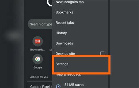google chrome  android features  overview