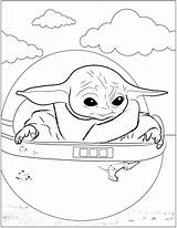 Yoda Pages sketch template