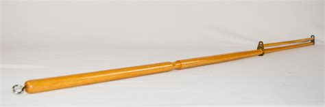 tapered wooden burgee staff bete fleming