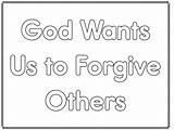 Forgiveness Forgives sketch template