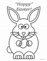 Easter Hoppy Coloring Bunny Pages Cjophoto Printable sketch template