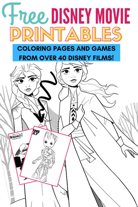 printable disney coloring pages  games   disney movies