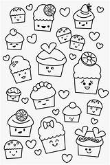 Kawaii Coloring Pages Print sketch template