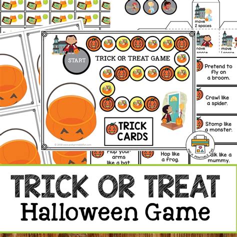 Trick Or Treat Halloween Game