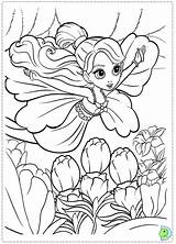 Coloring Thumbelina Barbie Pages Clipart Dinokids Color Print Children Close Printable Library sketch template
