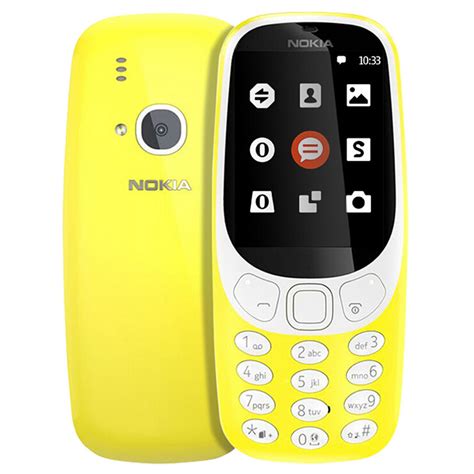 nokia    mini phone yellow