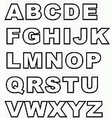 Alphabet Letters Capital Letter Alphabets Abc Uppercase Coloring Printable Pages Printables Templates Big Kids Easy Fonts Block Activityshelter Learn Outlines sketch template