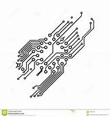 Circuit Board Drawing Pcb Printed Clipart Tattoo Simple Circuits Tech Line Designs Electronic Template Sketch Clip Clipground Tattoos Visit Cyberpunk sketch template