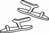 Sandals Coloring Pages Drawing Flops Flip Templates Do2learn Color Clip Clipart Shoes Sketch Gif Choose Board Coloringp Picturecards sketch template