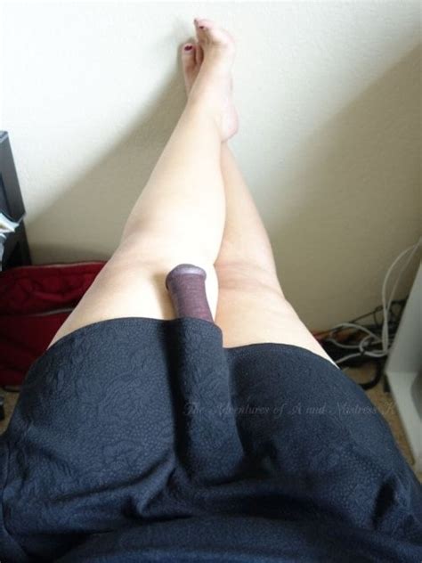 hidden strapon dildo bulge under her clothes pegging 275 pics