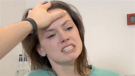 watch a daisy ridley screen test clip for the force awakens