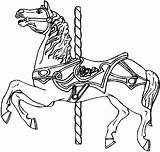 Coloring Horse Carousel Pages Jockey Trojan War Printable Flying Getcolorings Horses Sheet Kids Color Unicorn Drawing sketch template