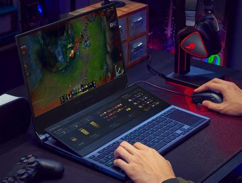 asus introduces dual  touchscreen gaming laptop werd