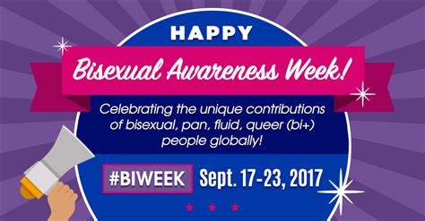 to celebrate bisexual awareness week we re lifting up the stories of