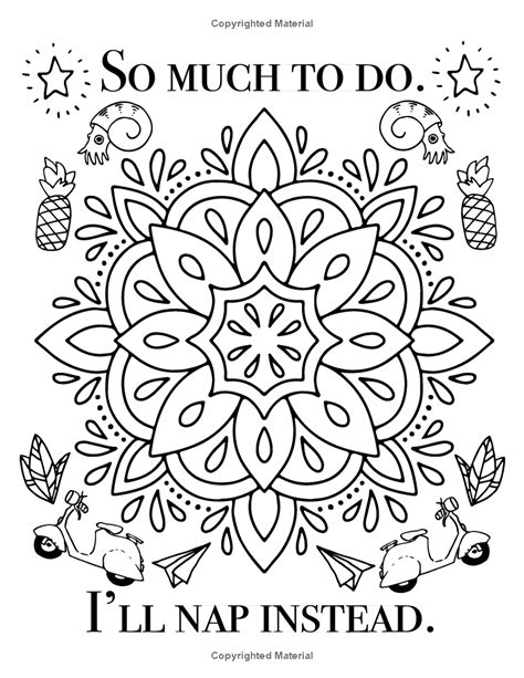 funny quote coloring pages shortquotescc