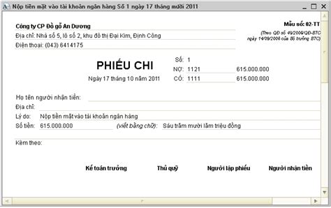 cac loai bieu  chung tu  toan  toan ha noi