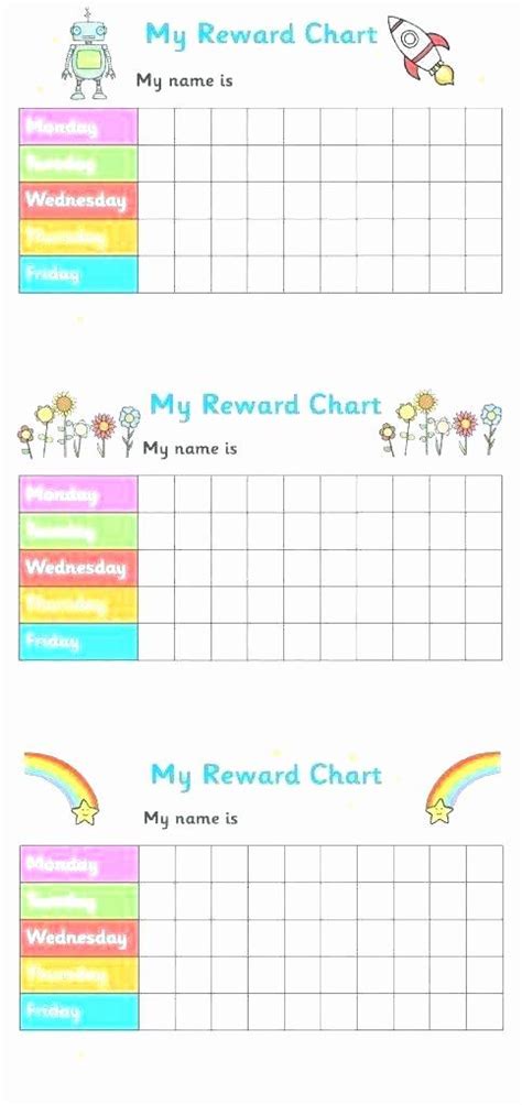 weekly behavior chart template awesome weekly behavior chart  middle
