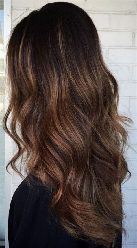 45 Dark Brown To Light Brown Ombre Long Hair Color Ideas Hair Colour