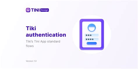 Tiki Authentication Flow For Tini App Figma Community