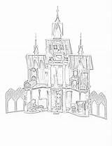 Arendelle Castle Playset Filminspector sketch template