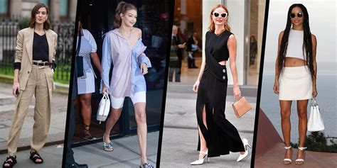 Celebrity Summer Street Style Summer Dressing Inspiration