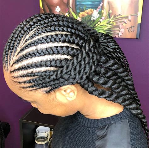 cute hairstyles with weave braids you should copy now