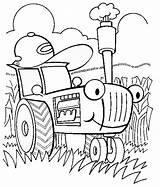 Coloring Tractor Deere John Pages Printable Farm Kids Birthday Machinery Print Colouring Color Tractors Sheets Spring Deer Book Little Traktor sketch template