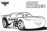 Cruz Ramirez Cars Coloring Pages Pixar Printable Adults Template Bettercoloring sketch template