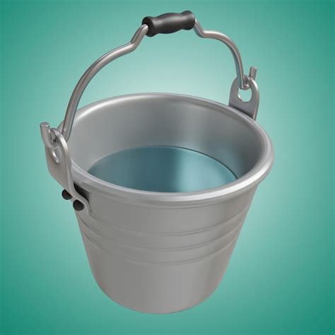 premium psd  water bucket