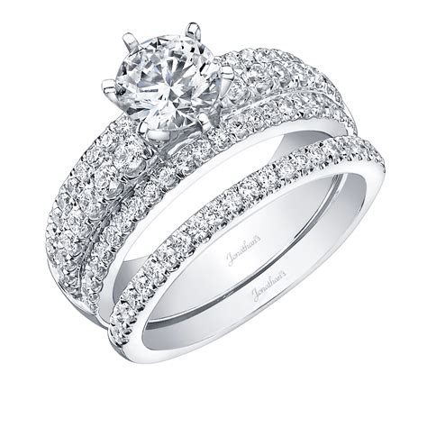 create  custom diamond wedding ring set jonathans fine jewelers