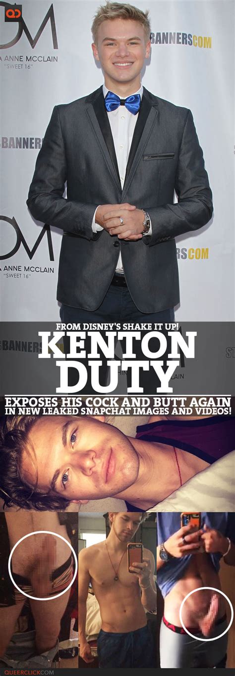 kenton duty exposes his cock and butt again in new leaked snapchat images and videos queerclick