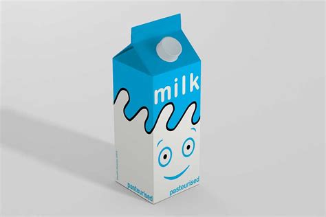 milk box packaging mockup  psd designhooks