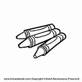Crayon Clipart Crayons Clip Line Bw Color Coloring Box Cliparts Pages Template Sketch Printables Tim Library Crayola Clipground sketch template