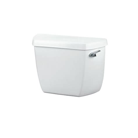 kohler highline white  gpf single flush high efficiency toilet tank  lowescom