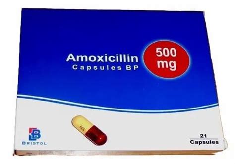 Amoxicillin 500mg Capsule 21 Capsules Rs 200 Box San Trading Co Id