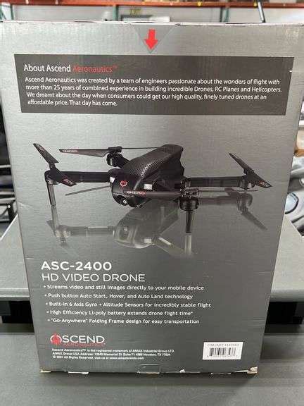 ascend asc  hd video drone compact  speed setting nw asset services
