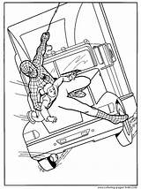 Coloring Pages Spider Man Spiderman Cartoon Color Printable Sheets Do Character Print Make Book Kids Animated Characters sketch template